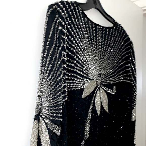Evening Beaded sequin Sparkle cocktail Top